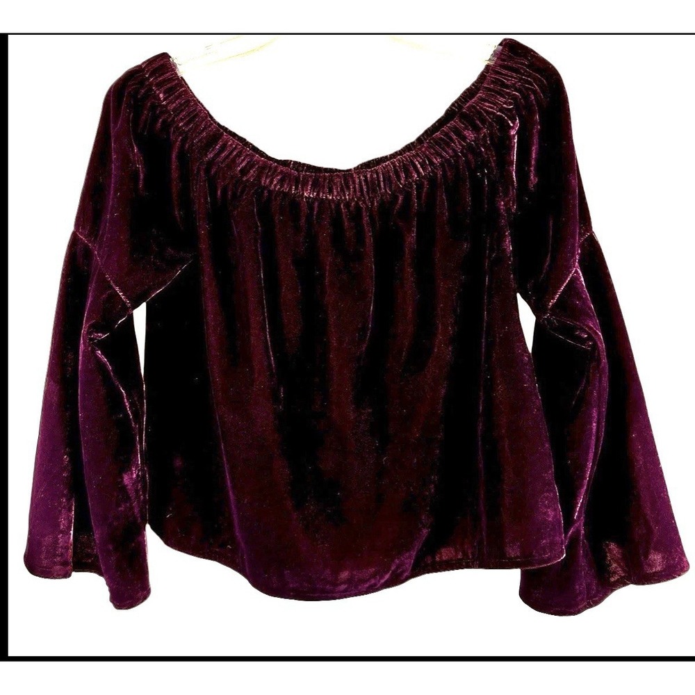 Hollister Velvet Women S Wine Dark Romantic Victorian Gothic Renaissance Y2K